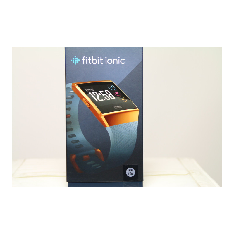 fitbit ionic orange
