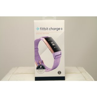 Fitbit Charge 3 - Special Edition - rotgold - Aktivitätsmesser mit Sportband