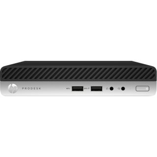 HP ProDesk 400 G5 - Mini Desktop - Core i3 9100T 3.1 GHz - 8 GB - SSD 256 GB