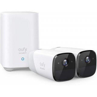 Anker Innovations Eufy eufyCam 2 - Netzwerk-Überwachungskamera - Außenbereich, Innenbereich - wetterfest - Farbe (Tag&Nacht)