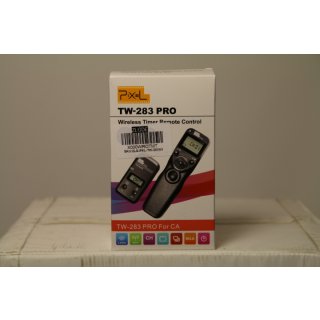 Pixel Pro TW-283 Pro for CA 2.4GHz Kabelloser Timer-Fernauslöser TW283-N3 Kabellos Fernauslöser