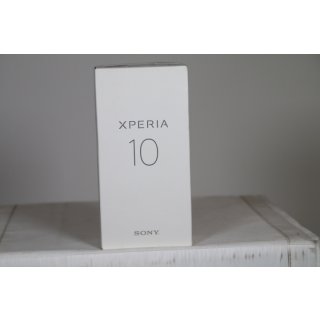 Sony Xperia 10 Smartphone (15, 24 cm (6 Zoll) 21: 9 Full HD+ Display, 64 GB Speicher, Dual-SIM, Split-Screen, Android 9) Schwarz