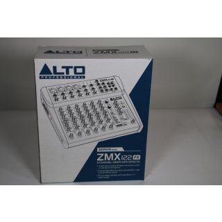 Alto Professional ZMX122FX –Kompaktes 8-Kanal Audiomischpult mit integrierten Effekten