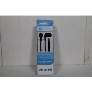 Philips TAE1105BK - Ohrhörer mit Mikrofon - im Ohr
