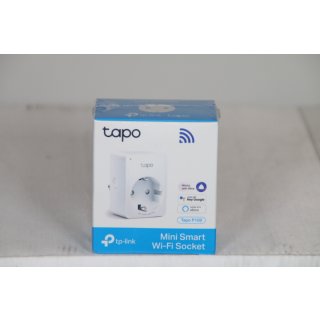 TP-LINK Tapo P100 - Smart-Stecker - kabellos - 802.11b/g/n, Bluetooth 4.2
