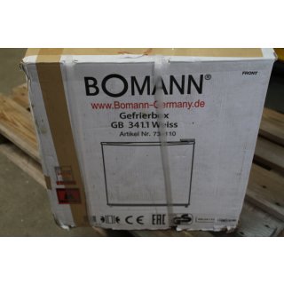 Bomann GB 341.1 - Gefrierschrank - upright - freistehend - weiß