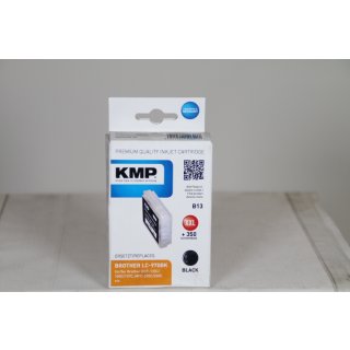 KMP B13 - 20 ml - Schwarz - kompatibel - Tintenpatrone (Alternative zu: Brother LC970BK)