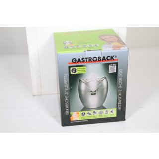 Gastroback 41124 - Zitruspresse - 80 W - Chrom