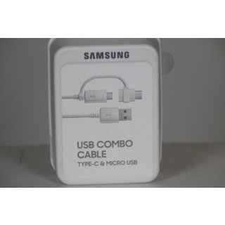 Samsung EP-DG930 - USB-Kabel - USB (M) bis Micro-USB Typ B, USB-C (M)