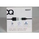 Xqisit USB-Kabel - Micro-USB Typ B bis USB - 90 cm