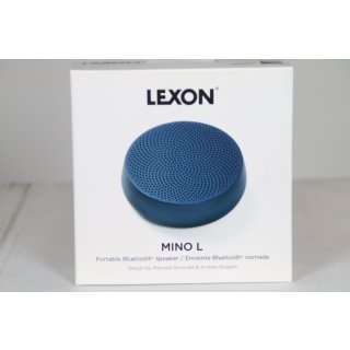 Lexon MINO L Bluetooth Speaker dark blue