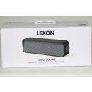 Lexon Oslo Sound Bluetooth Speaker, 3 W, Dark Grey/Grey