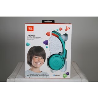 JBL JR-300 BT Bluetooth Children On-ear headphones On-ear Türkis