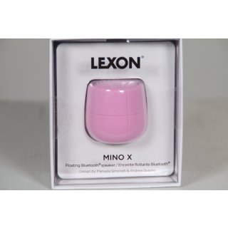 Lexon MINO X Bluetooth-Lautsprecher, wasserfest, pink