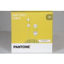 Pantone Cable Type-C USB 1m gelb