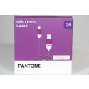 Pantone Cable Type-C USB 1m lila