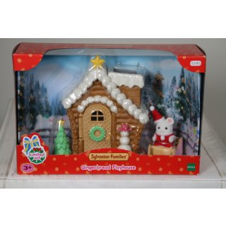 Sylvanian Families 5390 Weihnachtsset "Lebkuchenhaus" - Puppenhaus Spielset