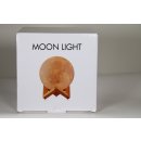 15cm Mond Lampe, 3D-gedruckte Helligkeit Dimmbar...