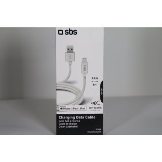 SBS Für Apple Kabel USB A 1,5m weiß