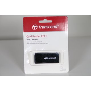 Transcend TS-RDF5K Kartenleser USB 3.0 microSDXC SDHC microSDHC SDXC UHS-1