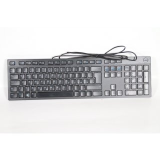 Dell KB216 Keyboard - Cable Connectivity - USB Interface - Hungarian - QWERTZ Layout - Black