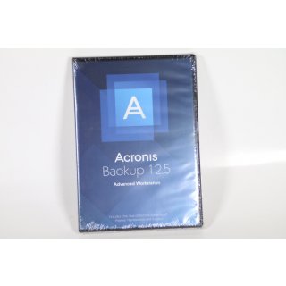 Acronis Backup Advanced Workstation (v. 12.5) - Box-Pack - 1 Rechner