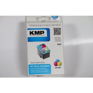 KMP H43 - Farbe  HP 351XL, HP CB338EE)