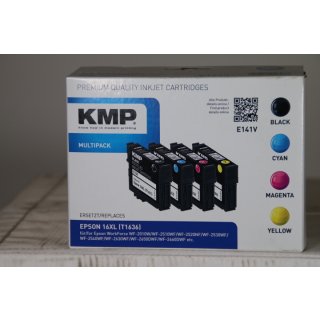 KMP MULTIPACK E141V - 4er-Pack - Schwarz, Gelb, Cyan, Magenta