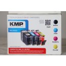 KMP MULTIPACK C66V - 4er-Pack - Schwarz, Gelb, Cyan,...