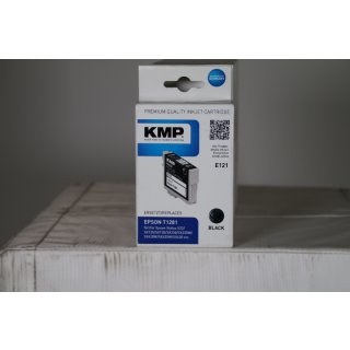 KMP E121 - 5 ml - Schwarz - kompatibel - Tintenpatrone