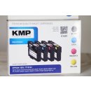 KMP MULTIPACK E145V - 4er-Pack - Schwarz, Gelb, Cyan,...