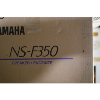 YAMAHA NS-F350 Stand-Lautsprecher 200 Watt Holz 2-Wege Bassreflex Schwarz