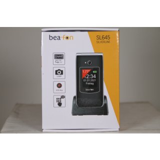 Bea-fon Silver Line SL645 - schwarz-silbern - Feature Phone - GSM