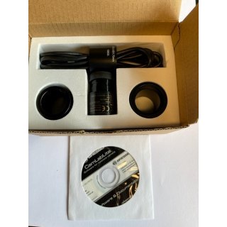 Bresser Full HD Mikroskop Teleskop Kamera USB 2.0 mit integriertem UV/IR Sperrfilter und verschiedenen Adaptern für Mikroskope und Teleskope, inklusive Software