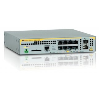 Allied Telesis AT x230-10GP - Switch - L2+ - managed - 8 x 10/100/1000 (PoE+)