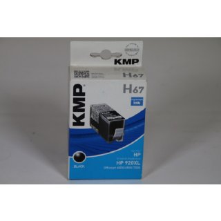 KMP H67 - Tinte auf Pigmentbasis - Schwarz - OfficeJet 6000 HP OfficeJet 6000 Wireless HP OfficeJet