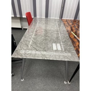 Besprechungstisch Tischplatte Acryl, polierte Kante