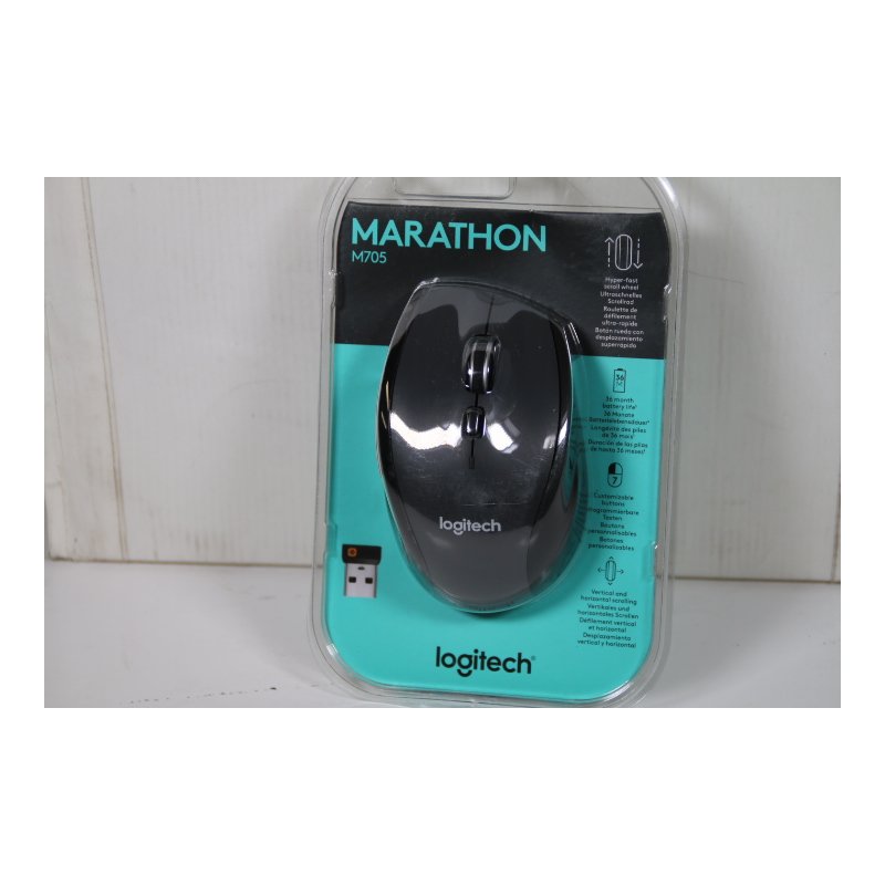 Logitech M705 Maus Für Rechtshänder Laser kabellos 2.4 GHz