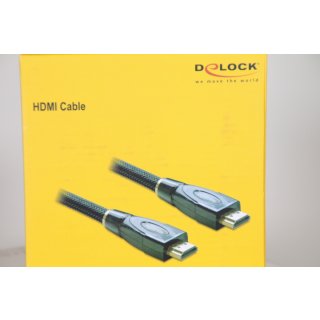Delock High Speed HDMI with Ethernet - HDMI-Kabel mit Ethernet - 3 m