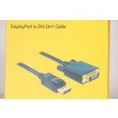 Delock DVI-Kabel - DisplayPort (M) zu DVI-D (M) 5m