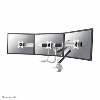 Neomounts by Newstar Select NM-D775DX3 - Befestigungskit - full-motion - für 3 LCD-Anzeigen - weiß - Bildschirmgröße: 43.2-61 cm (17"-24")