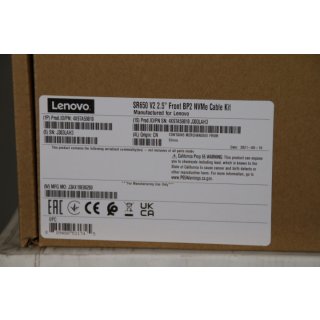 Lenovo Speicherkabelkit - für 2,5" Chassis Front BP2 - für ThinkSystem SR650 V2 7D15 (2.5")