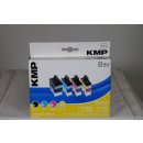 KMP MULTIPACK B5V - 4er-Pack - Schwarz, Gelb, Cyan,...