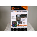 N-Gear Bluetooth Speaker Playback/Mikro/LED schwarz