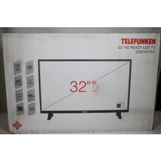 Telefunken 80 cm (32 Zoll) LCD-TV mit LED-Backlight D32H551E4
