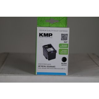 KMP H47 - 14 ml - Schwarz - kompatibel für HP Officejet 4500 - 4500 G510 - J4524 - J4540 - J4550 - J4585 - J4624 - J4640 - J4660 - J4680