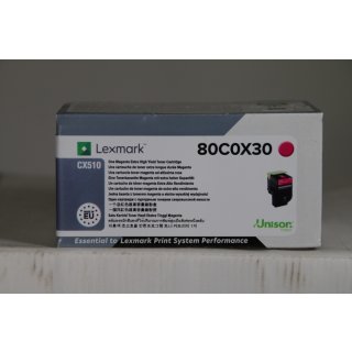 Lexmark 800X3 - Besonders hohe Ergiebigkeit - Magenta