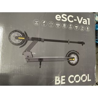 Be Cool eSC-Va1 E-Scooter grau/schwarz Elektro-Roller 350W