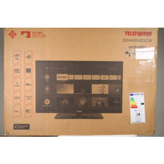 Telefunken D24H554N2CW 24 Zoll Fernseher (Android TV inkl. Prime Video / Netflix, HDR10, HD-ready)