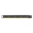 Netgear M4300-52G-PoE+ - Switch - L3 - managed - 2 x 10/100/1000/10000 + 2 x 10 Gigabit SFP+ + 48 x 10/100/1000 (PoE+)